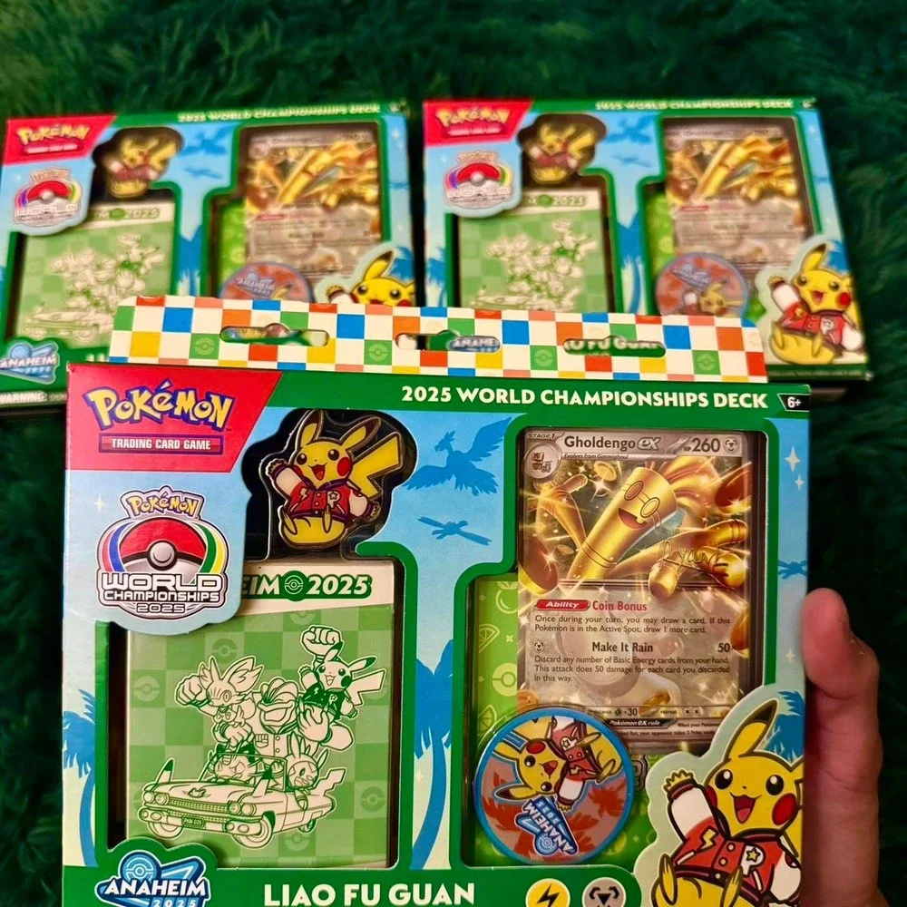 Pokemon 2025 World Championship Deck - Liao Fu Guan Joltdengo